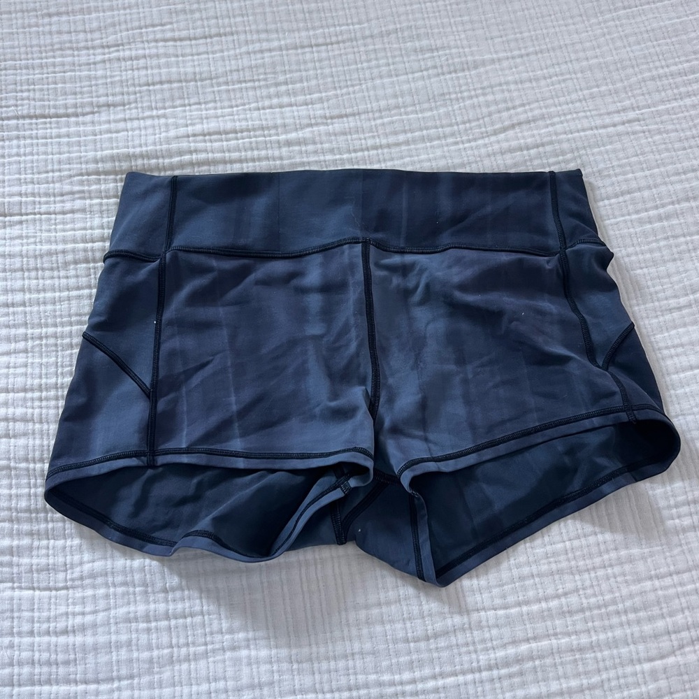 Navy Blue Athletic Shorts